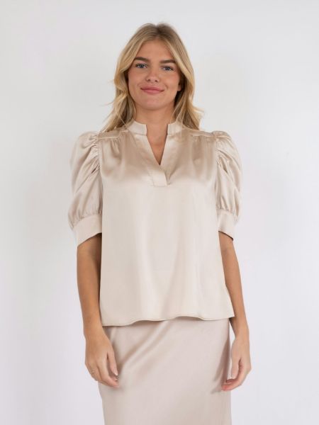 Bilde av Roella heavy sateen blouse