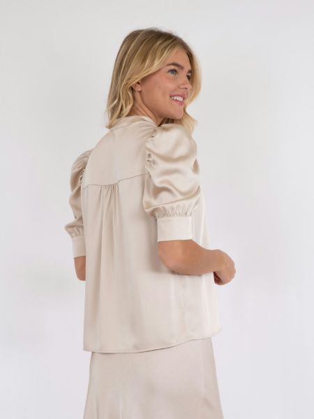 Bilde av Roella heavy sateen blouse