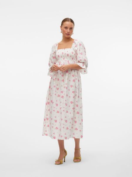 Bilde av Vmelena 3/4 square neck 7/8 dress