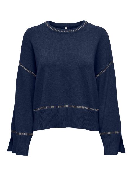 Bilde av OnlIbi LS stitch o-neck cc knt