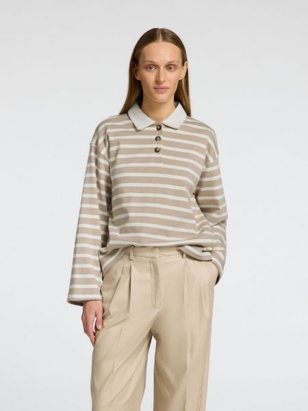Bilde av SlfWada Ls Stripe Collar Top 