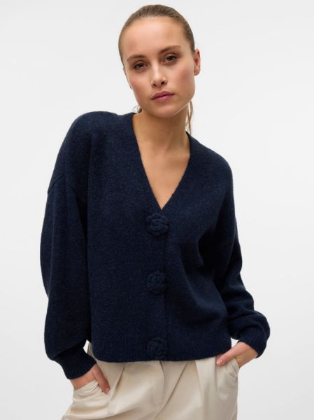 Bilde av VmCecily ls v-neck cardigan