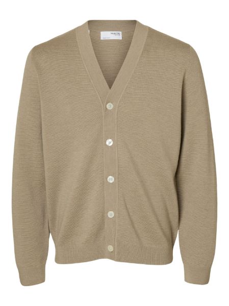 Bilde av SlhTray LS Knit Merino V-neck Cardigan