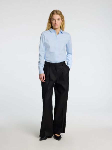 Bilde av SlfRomie LS Fitted Shirt 