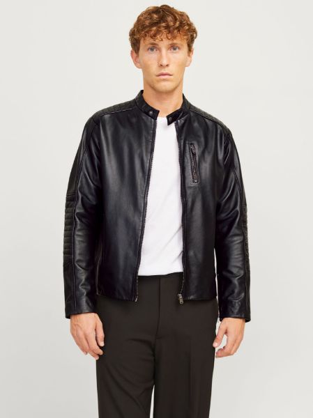 Bilde av JjeLiam lamb leather jacket