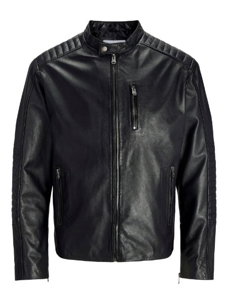 Bilde av JjeLiam lamb leather jacket