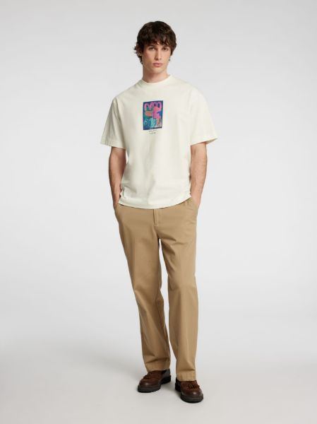 Bilde av SlhRelaxwill license ss o-neck tee