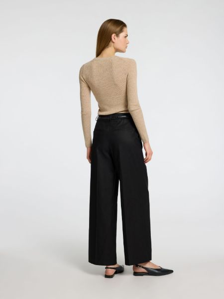 Bilde av SlfIngrid ls knit o-neck