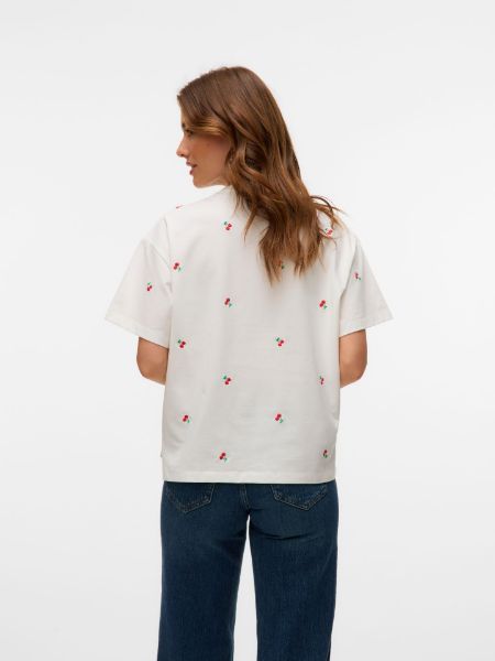 Bilde av AWZora ss o-neck emb t-shirt