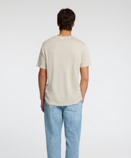 Bilde av Slhbet linen ss o-neck tee