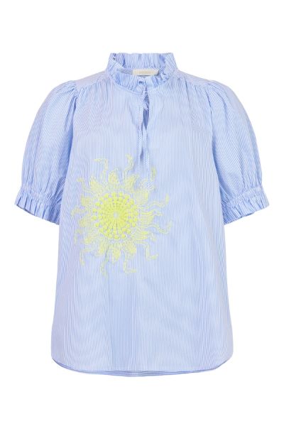 Bilde av Noen Bluse med strikk armer og sol