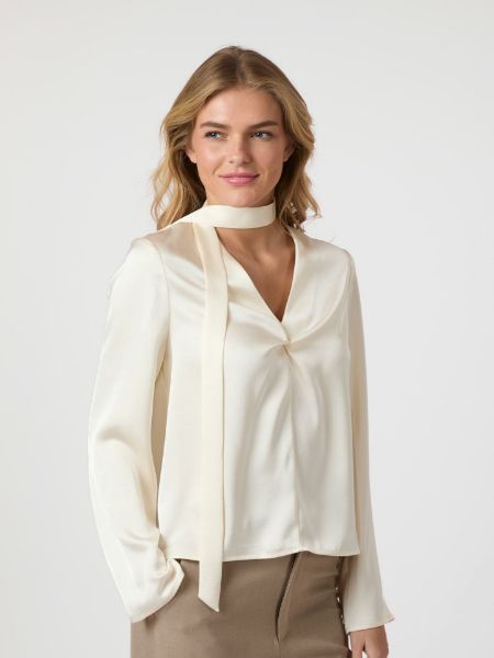 Bilde av Susanna heavy sateen blouse