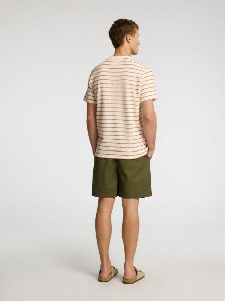 Bilde av SlhDjango Stripe SS O-Neck Tee