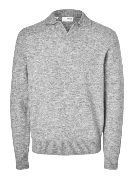 Bilde av SlhRai ls knit open polo