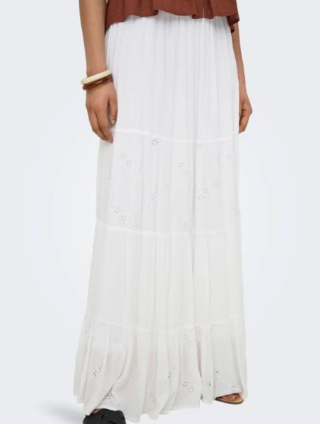 Bilde av OnlChiara broderie long skirt