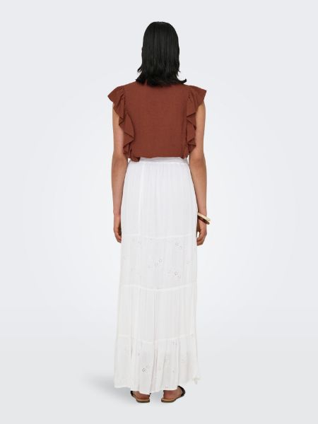Bilde av OnlChiara broderie long skirt
