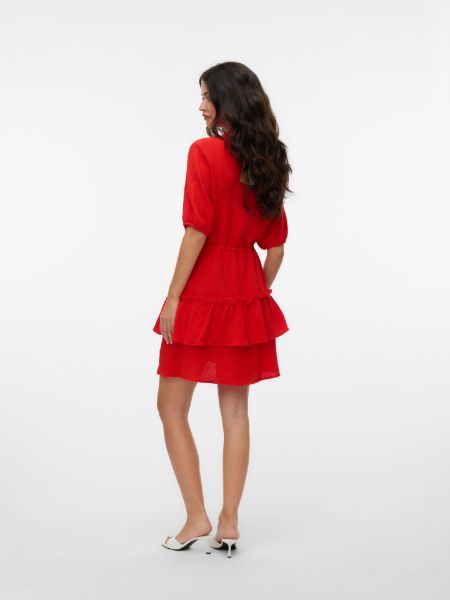 Bilde av VmNatti ss v-neck short dress