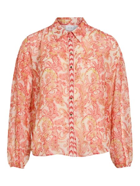 Bilde av ViPraya v-neck l/s printed top