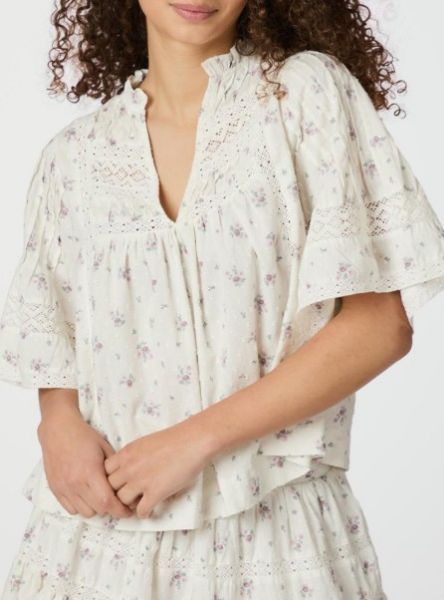 Bilde av Siama dobby flower blouse
