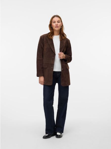 Bilde av Vmpernille ls suede jacket