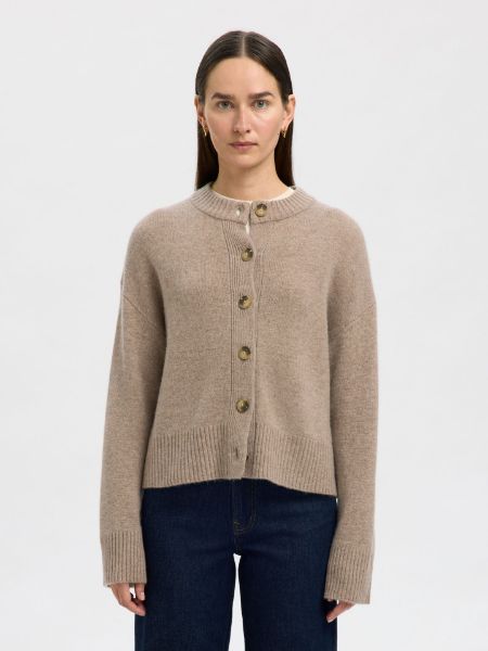 Bilde av SlfCille ls knit o-neck cardigan
