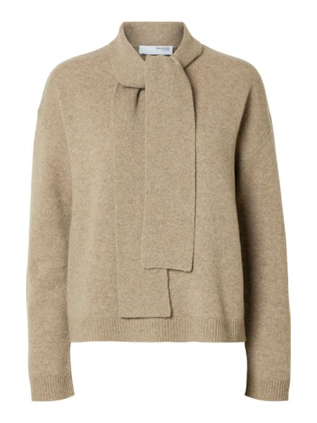 Bilde av SlfNukka ls knit tie high neck