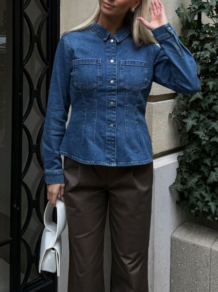 Bilde av ViSol l/s denim shirt