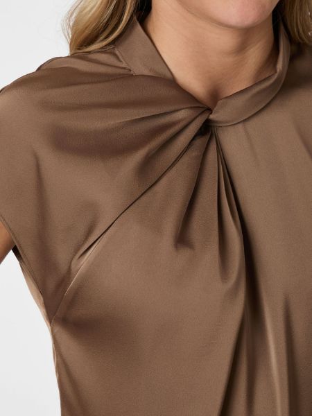 Bilde av Fleur drapy satin blouse