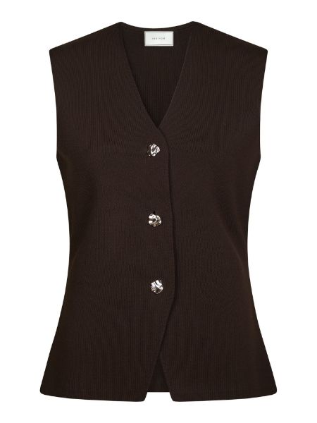 Bilde av Sway smooth knit waistcoat