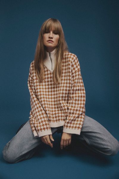 Bilde av MSCHAmaria zip pullover