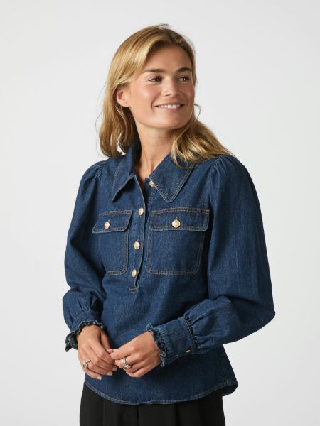 Bilde av Lio denim blouse