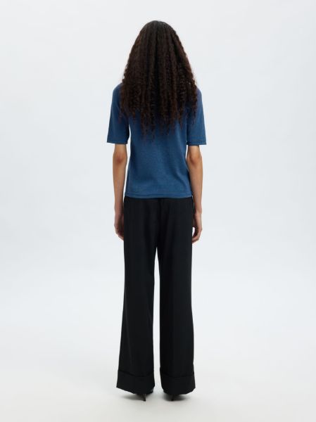 Bilde av SlfLura 2/4 knit o-neck