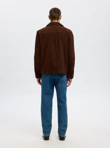 Bilde av Slhthom suede overshirt
