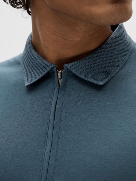 Bilde av SLHfave Zip ss Polo