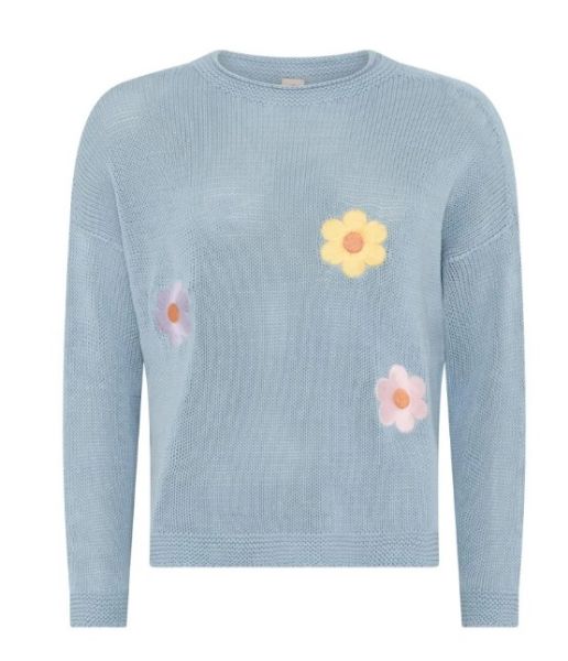 Bilde av Boxy pullover w.embrodiery