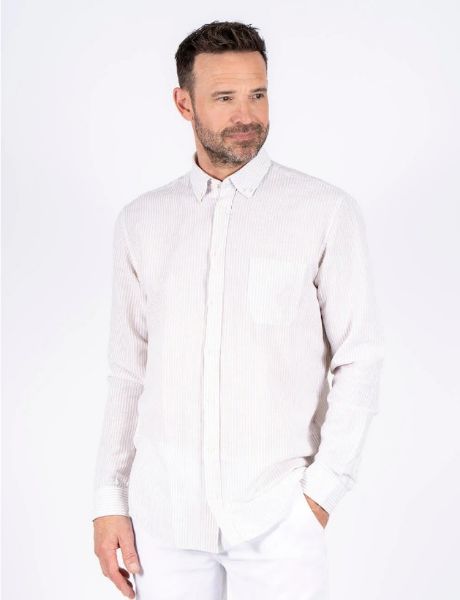 Bilde av Frey Stripe Skjorte Ls