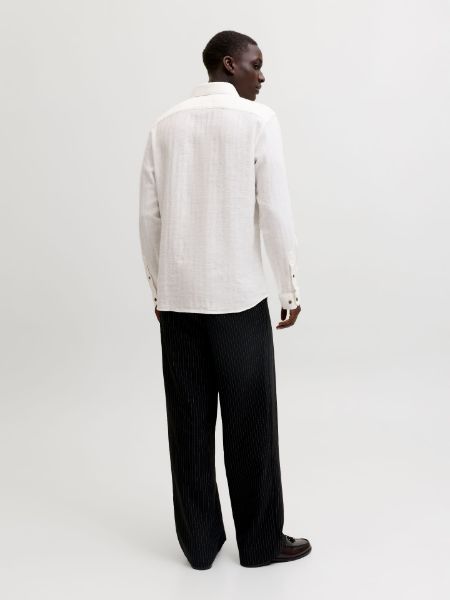 Bilde av JprBlaparker linen blend ls shirt