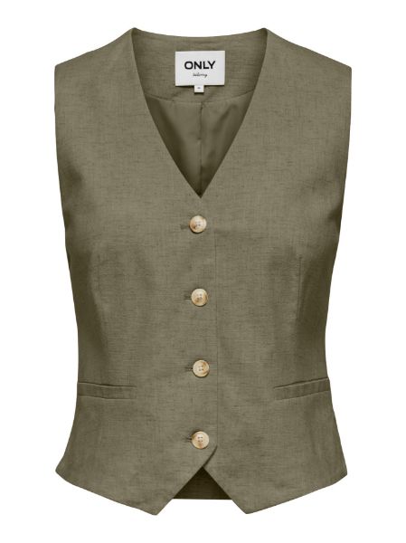 Bilde av ONLSIESTA S/L LINEN BL VEST TLR