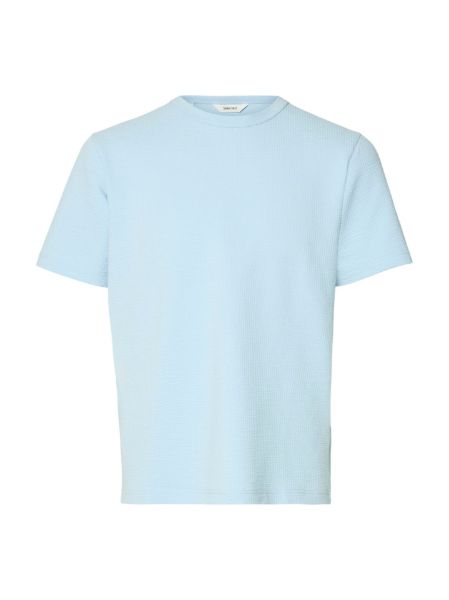 Bilde av SLHSander Seersucker SS O-Neck Tee
