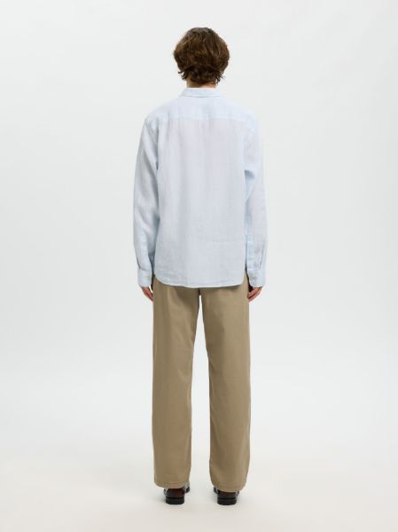 Bilde av SlhRegclaus kylian linen ls shirt