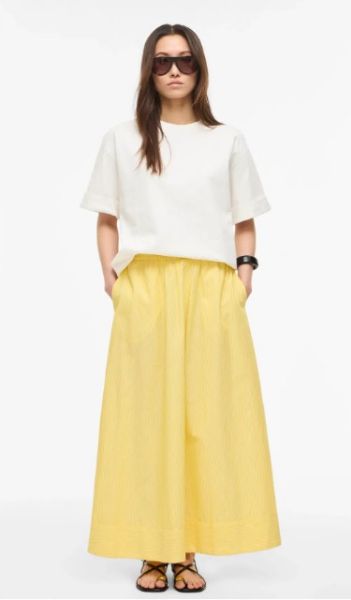 Bilde av Roulinne HW Stripe Ankle Skirt