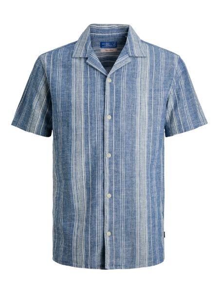 Bilde av JprBlusummer lin blen dobby ss shirt 