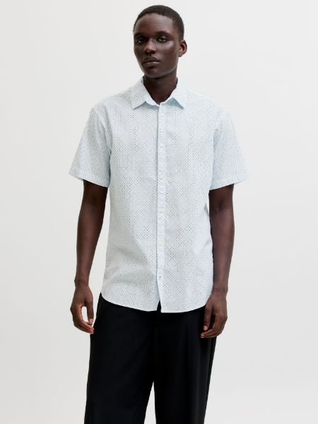 Bilde av JprBlasummer linen bl.print ss shirt