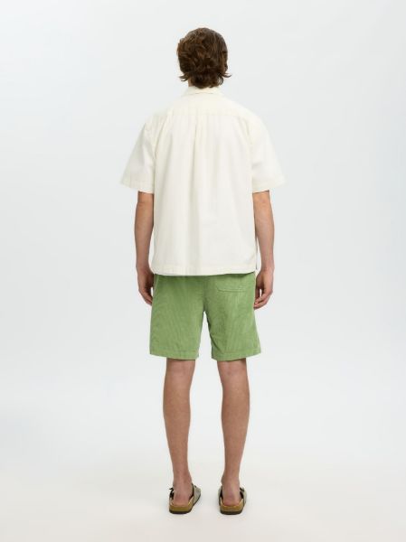 Bilde av SLHRLXCarlo denim SS Shirt Resort