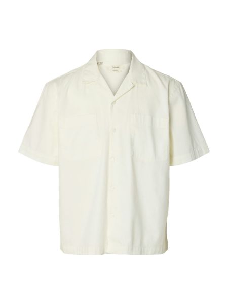 Bilde av SLHRLXCarlo denim SS Shirt Resort