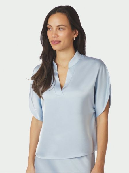 Bilde av Anelle heavy sateen blouse