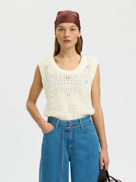Bilde av SlfKarla sl knit u-neck top