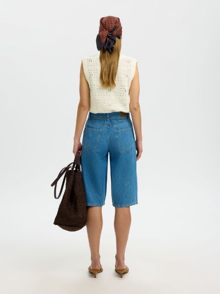 Bilde av SlfKarla sl knit u-neck top