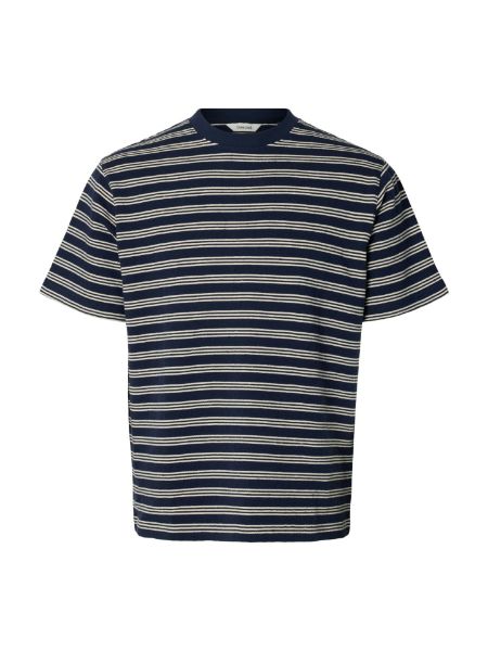 Bilde av SLHeli Seersucker SS O-neck Tee