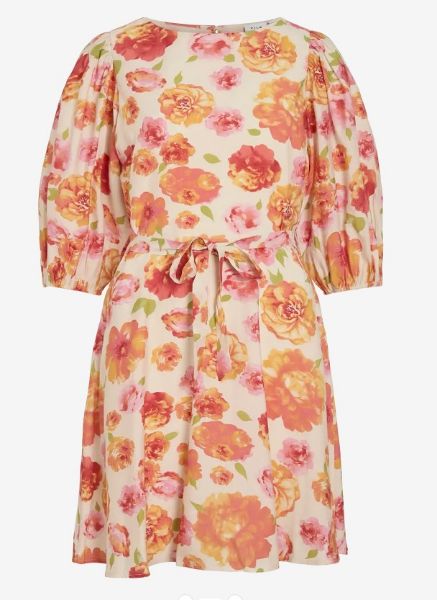 Bilde av VIAlinia Sol 3/4 Neck Short Dress